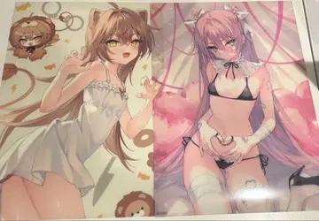 rurudo fallen POP UP SHOP A4 클리어 포스터