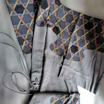 도중장 코트 로우케츠 염색 작가 호몬기