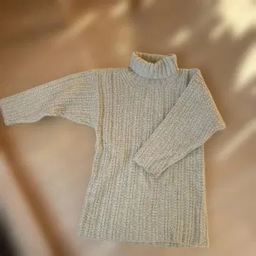 UNITED ARROWS 케이블 니트 스웨터 울