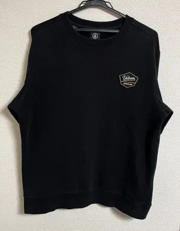 VOLCOM 맨투맨 CLASSIC FIT 블랙 M