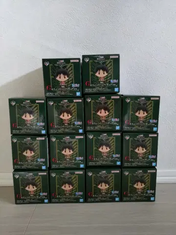 진격의 거인 제일복권 G상 쵸코놋코 피규어 1로트분 14개 컴프