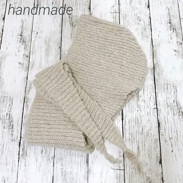 소피 후드 발라클라바 후드 머플러 (아이보리)