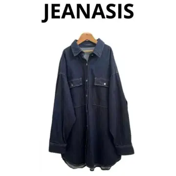 [ JEANASIS ] 데님 셔츠 자켓 ( F ) 다크 블루