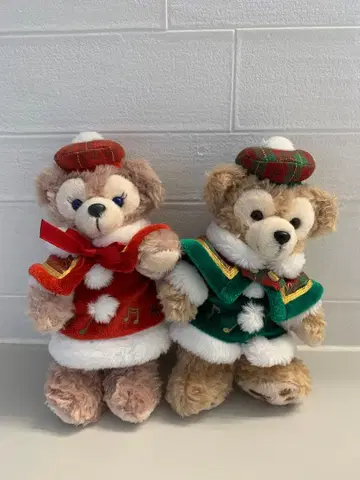 더피와 프렌즈 크리스마스 인형 배지 크리스마스 2012