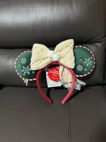 디즈니 크리스마스 2025 머리띠 미사용 새상품