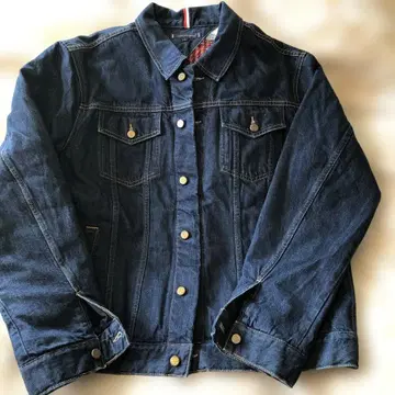 TOMMY HILFIGER 다크 블루 데님 자켓 선물용으로도