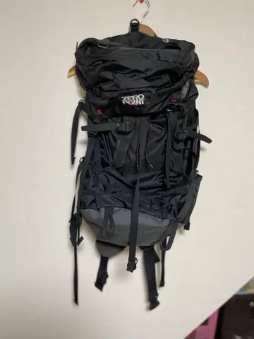 ZERO GRAVITY 대용량 백팩 블랙