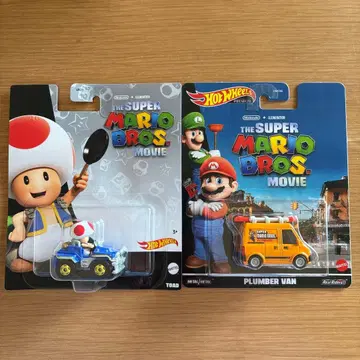 핫휠 마리오 브라더스 무비즈 2대 세트