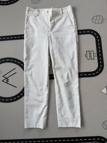 UNITED ARROWS 화이트 캐주얼 팬츠