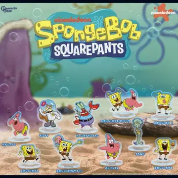 [ 컴플리트 ] 스펀지밥 콩캐릭터 스탠드 총 10종 아크릴 스탠드