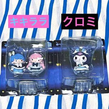 산리오 Happy 복권 [ A상 쿠로미 리틀트윈스타 피규어 ] 2개