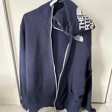 THE NORTH FACE 네이비 M 풀 집업 후드티