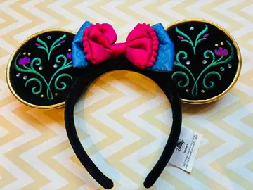 홍콩 디즈니 안나 안나와 눈의 여왕 머리띠