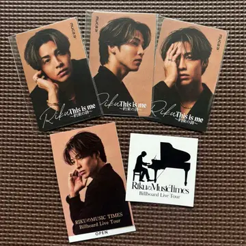 Riku의 MusicTimes Billboard 방문 기념 스티커&카드
