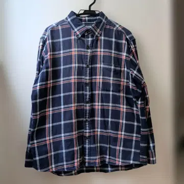 LANS' END 플란넬 셔츠 XL