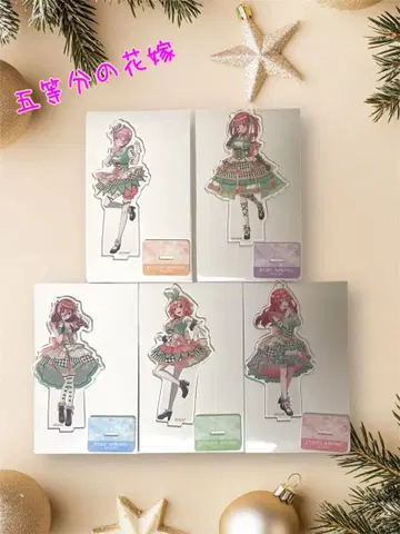 [ 기간 한정 세일 ] 5등분의 신부 아크릴 스탠드 5개 세트 덤 포함