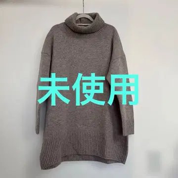 미사용 리플렉트 긴팔 니트 베이지