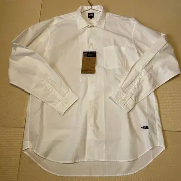 THE NORTH FACE 화이트 긴팔 셔츠 M NR12560