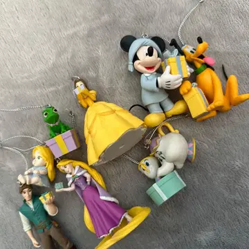 디즈니 크리스마스 피규어 세트 오너먼트
