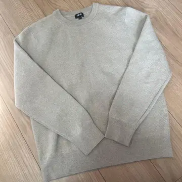 UNIQLO 스무스 코튼 크루넥 니트