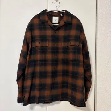 UNIQLO&JWANDERSON 브러쉬드 코튼 오버사이즈 셔츠