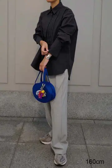 [ machatt 마차트 ] 턱 드레스 셔츠 ( 그레이 ) 일본제