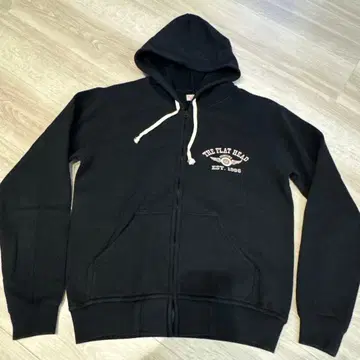 더 플랫 헤드 블랙 후드티 사이즈 40