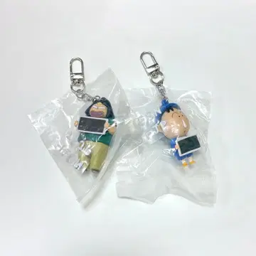 [한국] 짱구 MBTI 키링 2개 세트