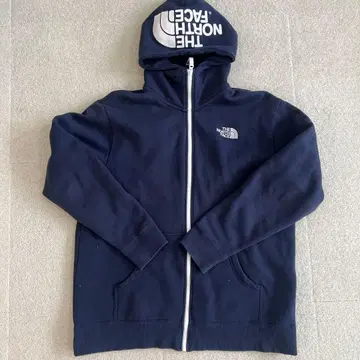 THE NORTH FACE XL 네이비 후드티 끈 없음