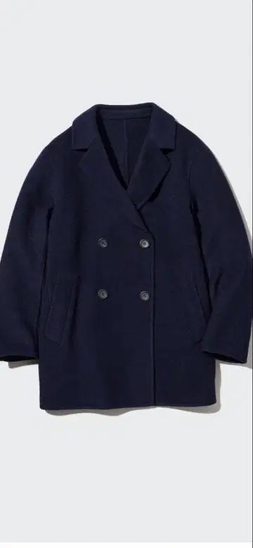 더블 페이스 숏코트 유니클로