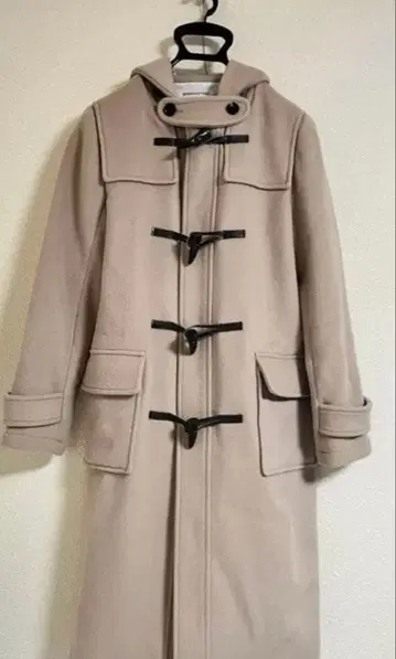 NATURAL BEAUTY BASIC 더플 코트 베이지