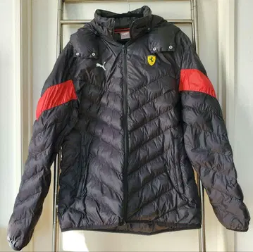 PUMA 페라리 다운 자켓 US 사이즈 L 블랙