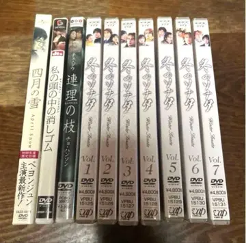 겨울연가 전 7권, 사월의 눈, 내 머리 속의 지우개, 연리지