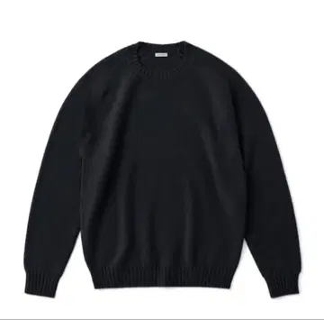 cash&barba 캐시 베이비 크루넥 니트 (블랙)