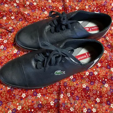 LACOSTE 블랙 캐주얼 슈즈