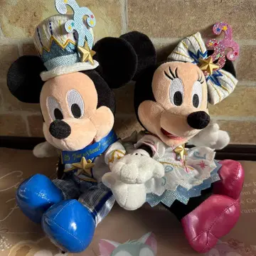 미키 미니 봉제 인형 세트