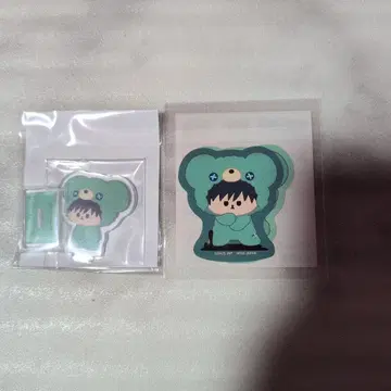 주술회전 하구하구미 후시구로 메구미 아크릴 스탠드 스티커 세트