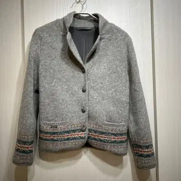 마드모아젤 논 논 그레이 니트