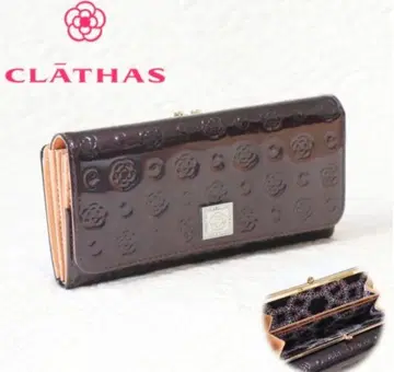 CLATHAS 다크 브라운 장지갑
