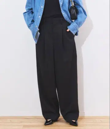 JOURNAL STANDARD L'ESSAGE 삭소니 볼륨 팬츠