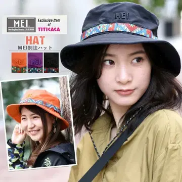 MEI x TITICACA 티티카카 콜라보 버킷햇 블랙