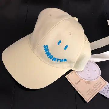 미사용 새상품 Samantha Thavasa 스마일리 페이스 캡