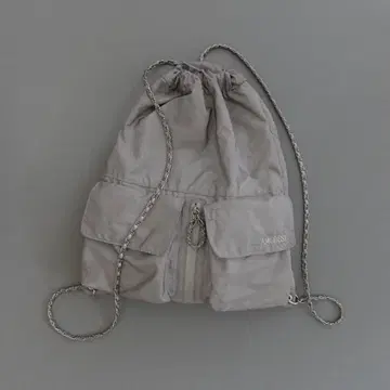 modest mood 백팩 backpack 그레이 냅색