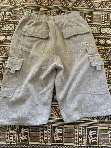 PROCLUB 프로클럽 XL 카고 하프 팬츠 맨투맨 그레이