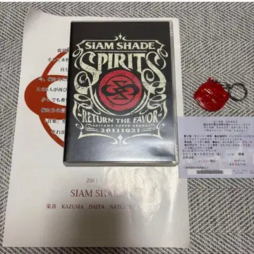 SIAM SHADE SPIRITS 2011 DVD 사이타마 슈퍼 아레나