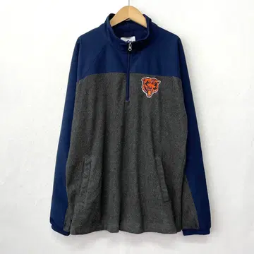 NEL 시카고 베어스 플리스 절개 자켓