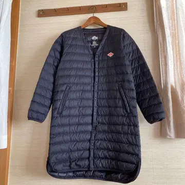 단톤 다운 코트 블랙