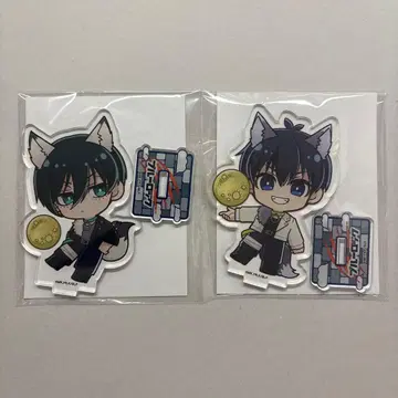 프린세스 카페  울프 블루 록 이사기 린 아크릴 스탠드