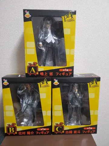 페르소나 4 Happy 복권 A상 B상 C상 3종 세트 피규어