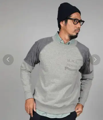 더퍼 밀리터리 크루 맨투맨 트레이닝복 L